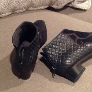 Via Spiga Couture.  Vintage booties.